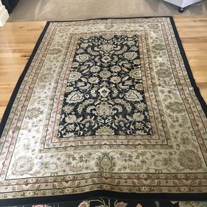 large patterned rug